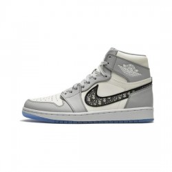 Air Jordan 1 High Outfit Grey White Jordan Sneakers
