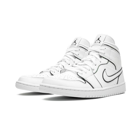 Air Jordan 1 High Outfit Iridescent Reflective White Jordan Sneakers