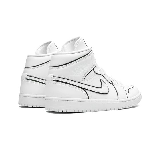 Air Jordan 1 High Outfit Iridescent Reflective White Jordan Sneakers