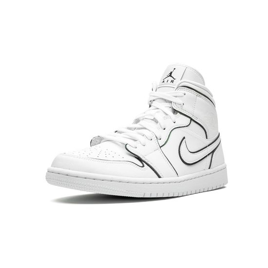 Air Jordan 1 High Outfit Iridescent Reflective White Jordan Sneakers