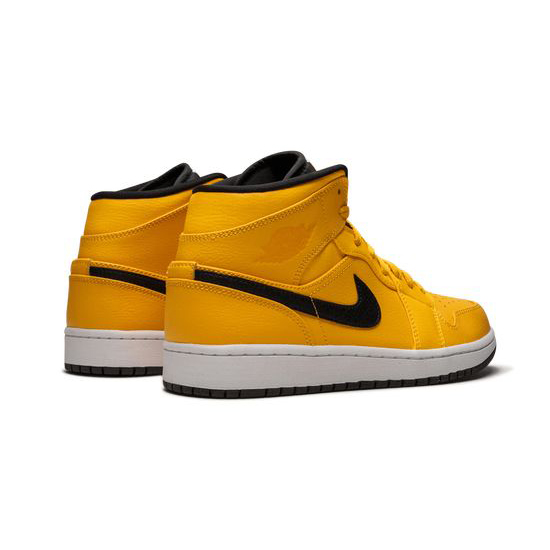 Air Jordan 1 High Outfit Yellow Black Jordan Sneakers
