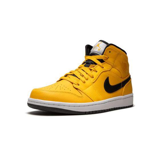 Air Jordan 1 High Outfit Yellow Black Jordan Sneakers