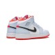 Air Jordan 1 Mid Outfit Blue White Red Jordan Sneakers