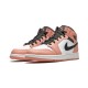 Air Jordan 1 Mid Outfit Pink Quartz Jordan Sneakers