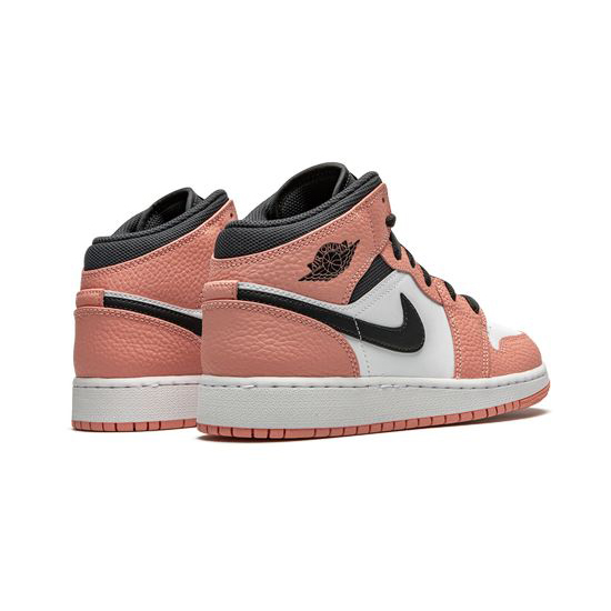 Air Jordan 1 Mid Outfit Pink Quartz Jordan Sneakers