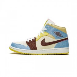 Air Jordan 1 Mid Outfit Se Fearless Maison Chateau Jordan Sneakers