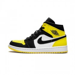 Air Jordan 1 Mid Outfit Yellow Toe Jordan Sneakers