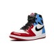 Air Jordan 1 High Outfit Fearless Blue White CK5666 100