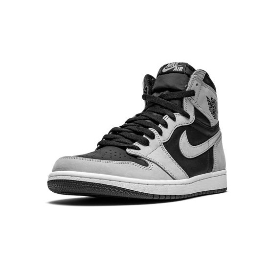 Air Jordan 1 High Outfit OG Shadow 2.0 Grey White Black Women Men AJ1 555088 035