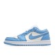 Air Jordan 1 Low Outfit SB University UNC Blue White Women Men AJ1 AO9944 441