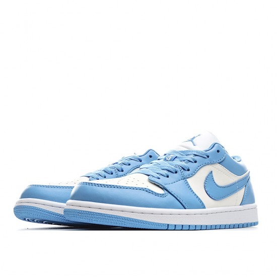 Air Jordan 1 Low Outfit SB University UNC Blue White Women Men AJ1 AO9944 441