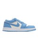 Air Jordan 1 Low Outfit SB University UNC Blue White Women Men AJ1 AO9944 441