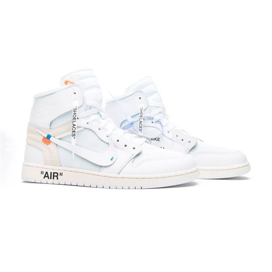 Air Jordan 1 Outfit OG  White White Men Women AJ1 AQ0818 100