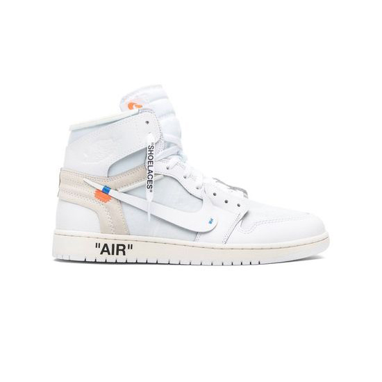 Air Jordan 1 Outfit OG  White White Men Women AJ1 AQ0818 100