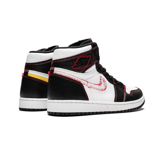 Air Jordan 1 Retro High Outfit Defiant White Retro Red Jordan Sneakers