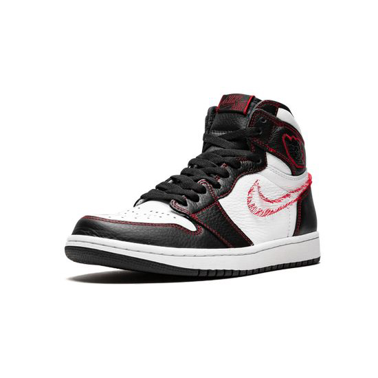 Air Jordan 1 Retro High Outfit Defiant White Retro Red Jordan Sneakers