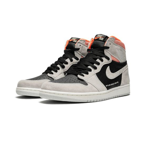 Air Jordan 1 Retro High Outfit Og Neutral Grey Hyper Crimson Jordan Sneakers