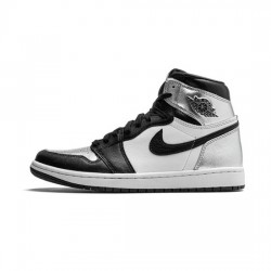 Air Jordan 1 Retro High Outfit Silver Toe Jordan Sneakers