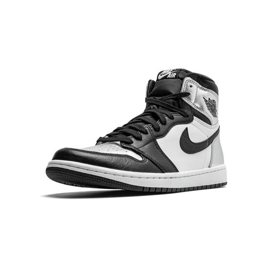 Air Jordan 1 Retro High Outfit Silver Toe Jordan Sneakers