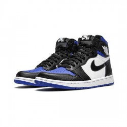 Air Jordan 1 Retro High Outfit Game Royal White Black Blue Women Men AJ1 555088 403