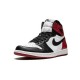 Air Jordan 1 Retro High Outfit OG Black Toe White Red Women Men AJ1 555088 125