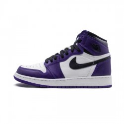 Air Jordan 1 Retro High Outfit OG Court Purple 2.0 White Women Men AJ1 Shoes 555088 500