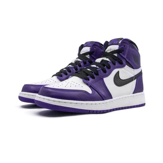 Air Jordan 1 Retro High Outfit OG Court Purple 2.0 White Women Men AJ1 Shoes 555088 500