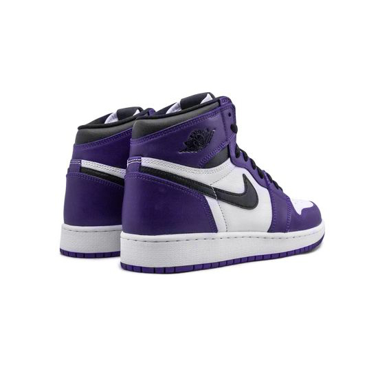 Air Jordan 1 Retro High Outfit OG Court Purple 2.0 White Women Men AJ1 Shoes 555088 500