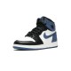 Air Jordan 1 Retro High Outfit OG Summit White Blue Moon Black Men AJ1 575441 115