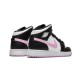 Air Jordan 1 Mid Outfit White Black Light Arctic Pink Jordan Sneakers