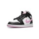Air Jordan 1 Mid Outfit White Black Light Arctic Pink Jordan Sneakers