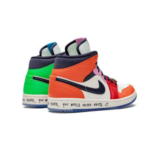 Melody Ehsani X Wmns Air Jordan 1 Mid Outfit Fearless Jordan Sneakers