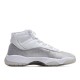 Air Jordan 11 Retro Outfit White Metallic Silver Ar0715 100 Unisex Aj11 Jordan Sneakers