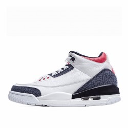 Air Jordan 3 Retro Outfit SE Fire Red Denim CZ6431 100 Mens AJ3 Jordan Sneakers