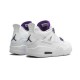 Air Jordan 4 Retro Outfit Metallic Purple Jordan Sneakers
