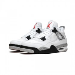 Air Jordan 4 Retro Outfit Og White Cement Jordan Sneakers