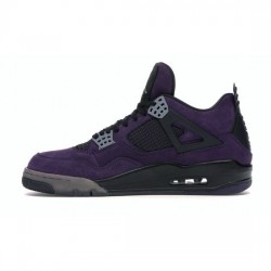 Air Jordan 4 Retro Outfit Travis Scott Purple Jordan Sneakers