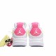 Air Jordan 4 Retro Outfit White Lemon Pink CV7808 100 Womens AJ4 Jordan Sneakers