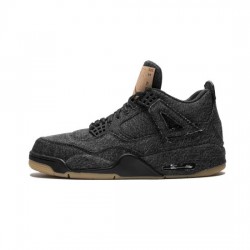 Air Jordan 4 Outfit X Levis Black Jordan Sneakers