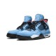 Travis Scott X Jordan 4 Outfit Blue Black Jordan Sneakers