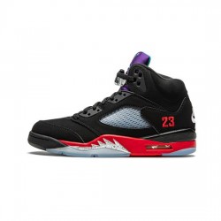 Air Jordan 5 Outfit Grape Fire Red Jordan Sneakers