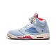 Trophy Room X Air Jordan 5 Retro Outfit Ice Blue Jordan Sneakers