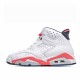 Air Jordan 6 Retro Outfit Infrared White 384664 123 Unisex AJ6 Jordan Sneakers