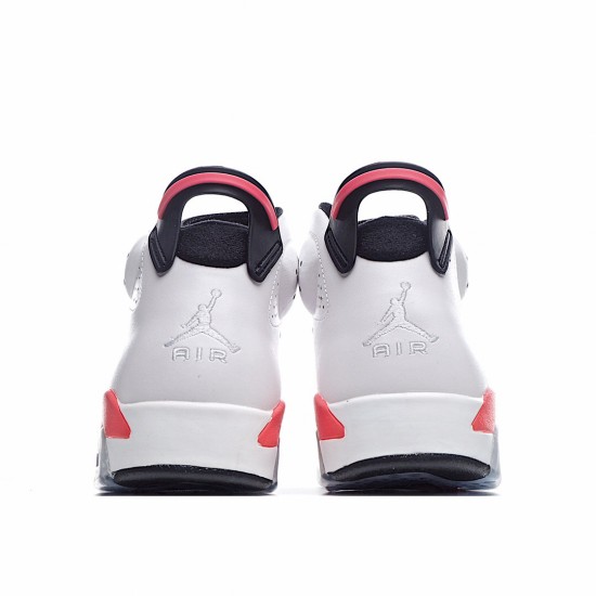 Air Jordan 6 Retro Outfit Infrared White 384664 123 Unisex AJ6 Jordan Sneakers