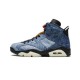 Air Jordan 6 Outfit Washed Denim Jordan Sneakers