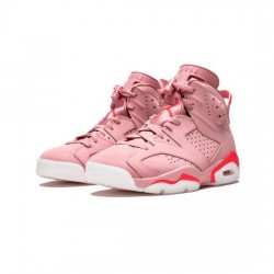 Aleali May X Wmns Air Jordan 6 Retro Outfit Millennial Pink Jordan Sneakers