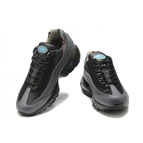 Air Max 95 TT Men Sports Shoes Aegean Storm Grey Black FB2709-002
