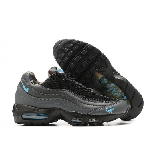 Air Max 95 TT Men Sports Shoes Aegean Storm Grey Black FB2709-002