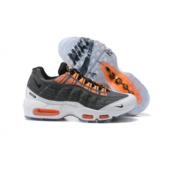 Air Max 95 TT Men Sports Shoes Grey White Orange DD1871-001