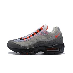 Air Max 95 OG Men Sports Shoes Grey Red AT2865-100